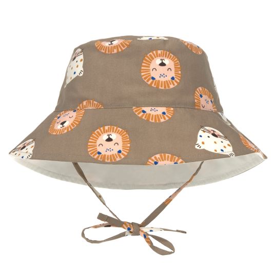 Lässig Wende-Hut LSF Sun Protection Bucket Hat - Wild Cats Choco - Gr. 50/51