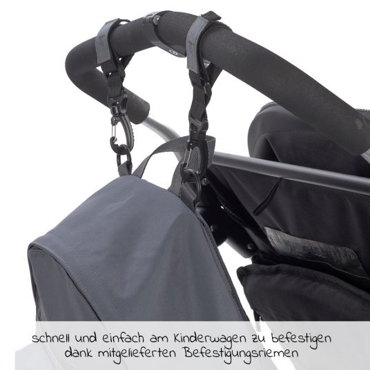 Lässig Wrap Backpack Casual Urban Backpack - Anthracite