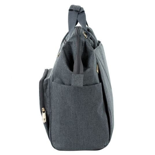 Lässig Changing Backpack Glam Goldie Backpack - Anthracite