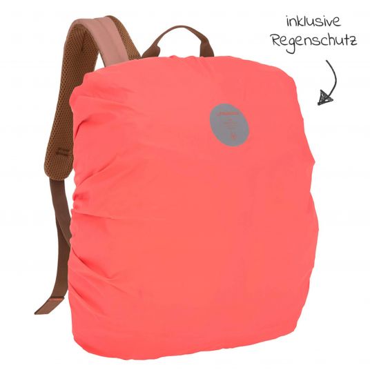 Lässig Green Label Outdoor Backpack + FREE Nursing Scarf - Cinnamon