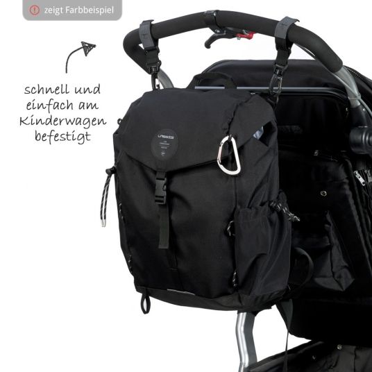 Lässig Wickelrucksack Green Label Outdoor Backpack - Grey