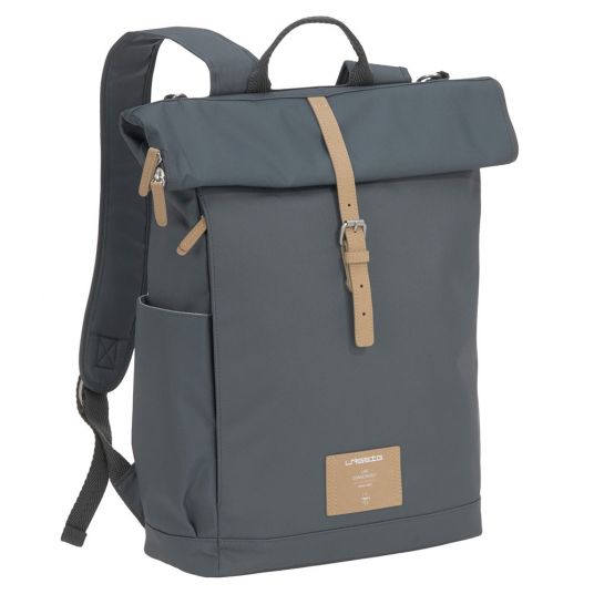 Lässig Wrap Backpack Green Label Rolltop Backpack - Anthracite