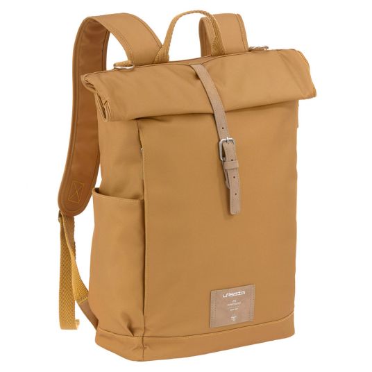 Lässig Changing backpack Green Label Rolltop Backpack - Curry