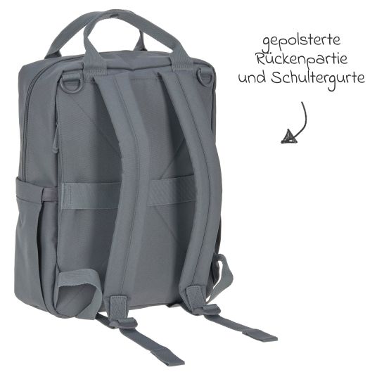Lässig Wickelrucksack Vividal Backpack - Anthracite