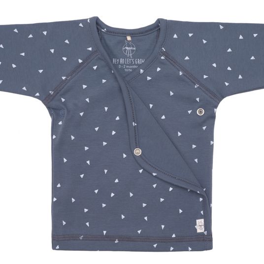Lässig Camicia Kimono in cotone organico - Triangolo blu - Taglia 50/56