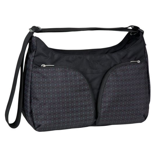 Lässig Diaper Bag Basic Shoulder Bag - Comb Black