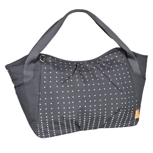 Lässig Wickeltasche Casual Twin Bag - Dotted Lines - Ebony