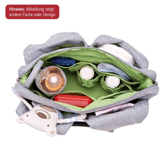 Lässig Diaper Bag Green Label Neckline Bag - Solid Taupe