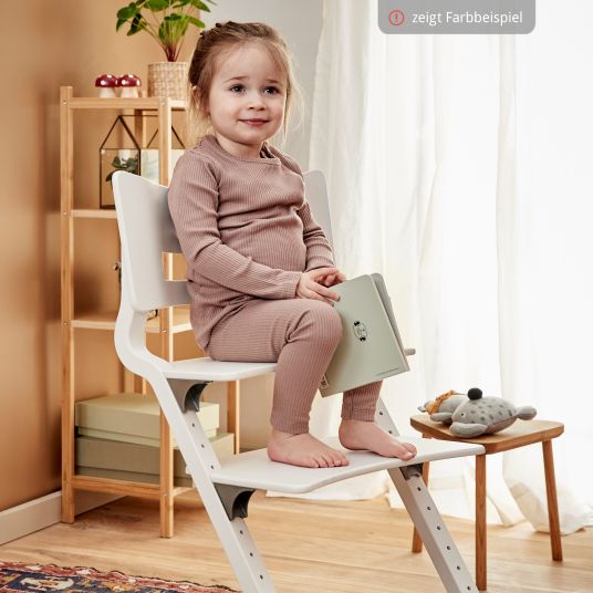 Leander High chair Classic stable, individually adjustable, growing - Gray