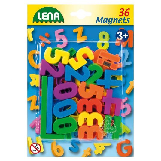 Lena 36 pcs set magnetic numbers