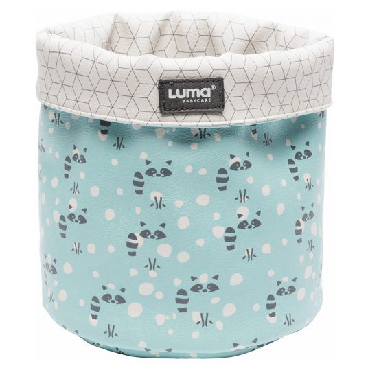 LUMA babycare Storage Basket Small - Racoon Mint