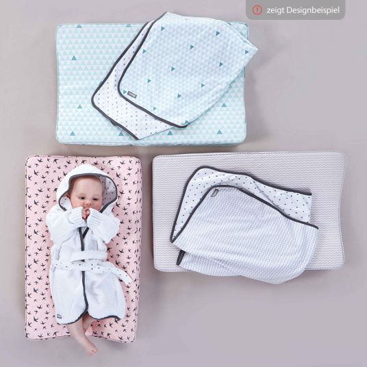 LUMA babycare Cover for changing mat 75 x 45 cm - Misty Mint