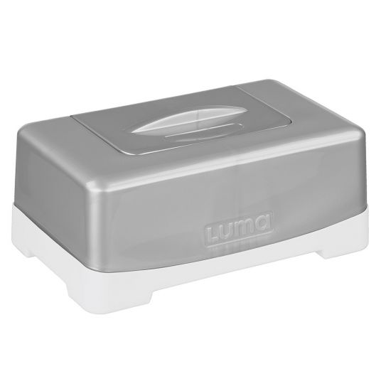 LUMA babycare Wet wipe box - Sparkling Silver