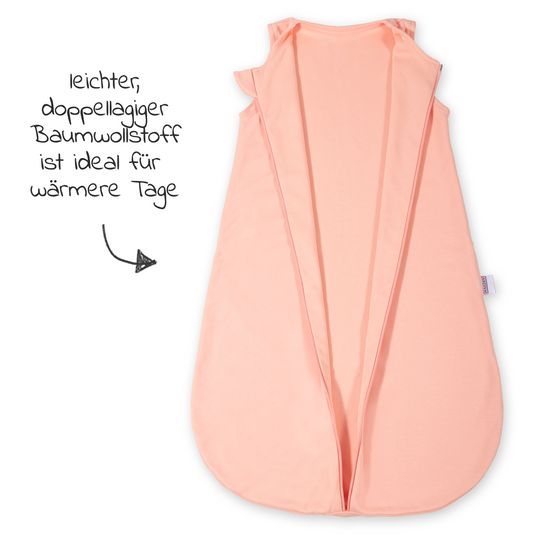 Makian Summer sleeping bag - Interlock - Apricot - size 70 cm