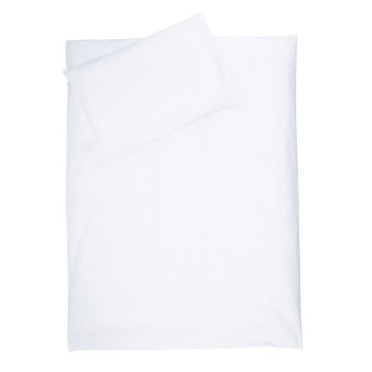 Makian Biancheria da letto 100 x 135 cm - Uni White