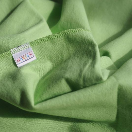 Makian Molton cloth pack of 4 - Zebra White Green
