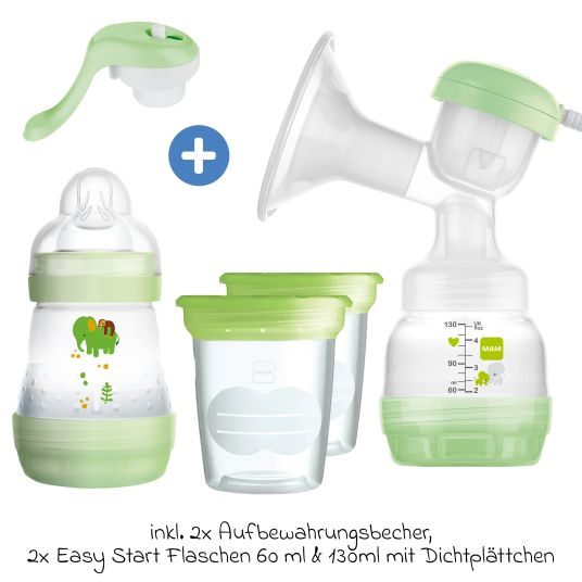 MAM 2in1 breast pump electric or manual use