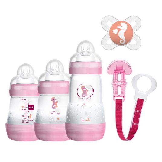 MAM 5-piece starter set Welcome to the World - Pink
