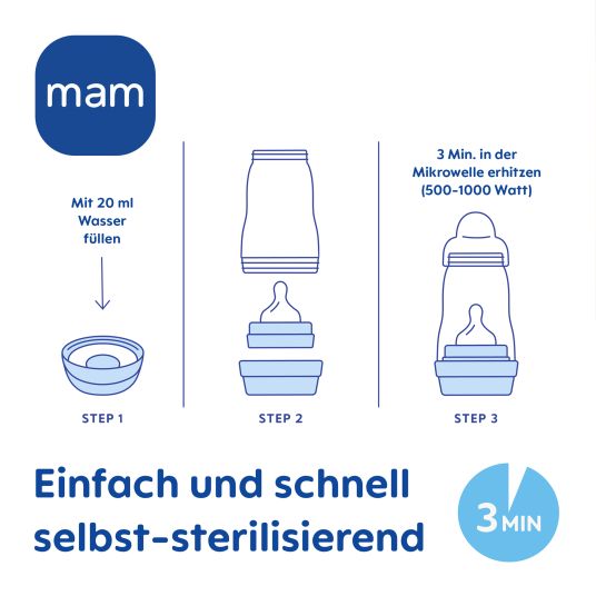 MAM 7-tlg. Starter-Set Easy Start Anti-Colic - Beige