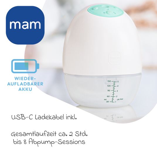 MAM Hands-free electric double breast pump