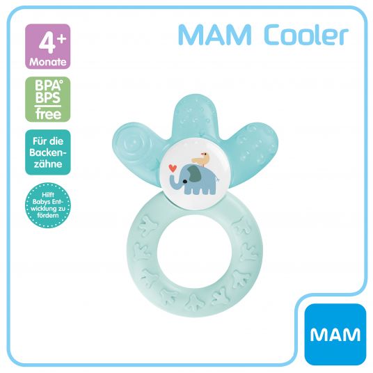 MAM Kühl-Beißring Cooler - Türkis