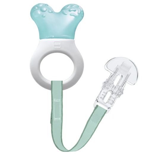 MAM Cooling Bite Ring Mini Cooler & Clip - Turquoise