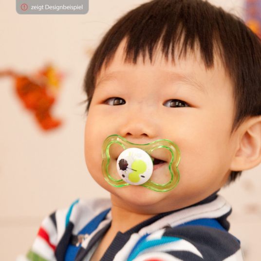 MAM Luminous pacifier 2-pack Air Night - Silicone - from 16 M - Boy