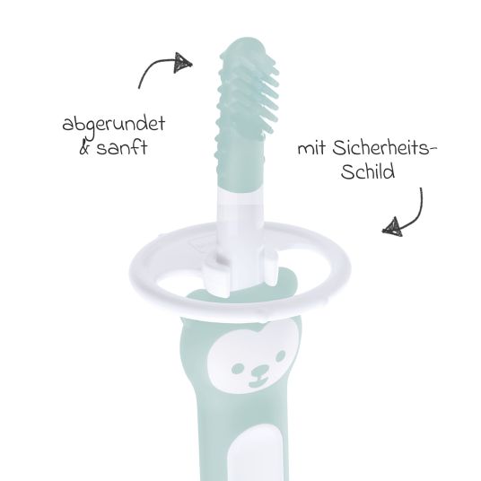 MAM Massage-Zahnbürste Massaging Brush - Mint