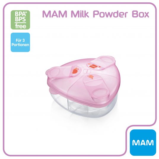 MAM Milchpulverspender Milk Powder Box - Schildkröte & Vogel