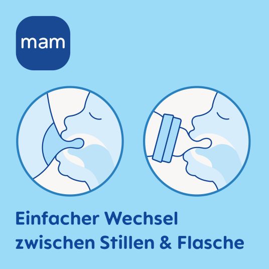 MAM PP-Flasche 2er Pack Easy Active Baby Bottle 270 ml - Silikon Gr. 1 - Katze & Schmetterling