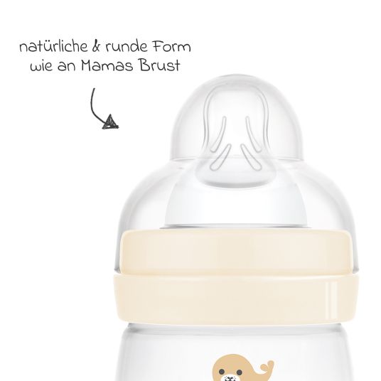 MAM PP bottle Easy Start Anti-Colic 160 ml - Seal - Beige