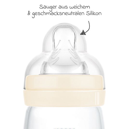 MAM PP-Flasche Easy Start Anti-Colic 320 ml - Fische - Beige