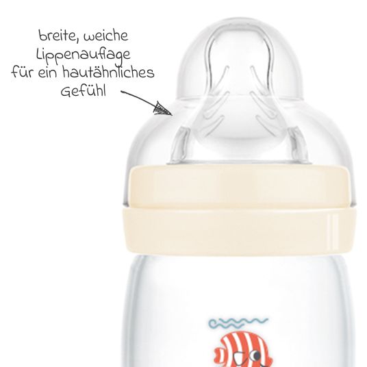 MAM PP-Flasche Easy Start Anti-Colic 320 ml - Fische - Beige