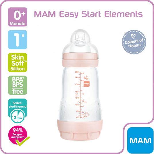 MAM PP-Flasche Easy Start Anti-Colic Elements 260 ml - Eule