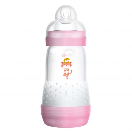MAM PP bottle Easy Start Anti-Colic 260 ml - silicone size 1 - Tiger