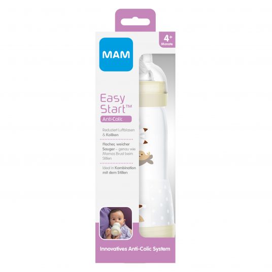 MAM PP bottle Easy Start anti-colic 320 ml - silicone size 2 - seal