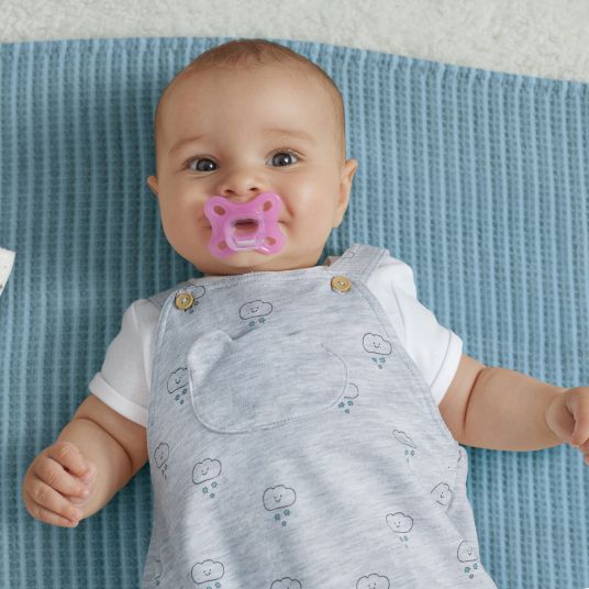 MAM Pacifier 2 Pack Comfort - Silicone from 0 M - Pink