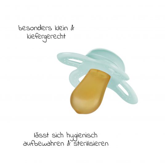 MAM Pacifier 2 pack Start Elements - latex 0-2 M - hedgehog and fox