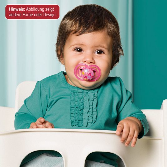 MAM Pacifier Perfect - silicone from 16 M - for girls