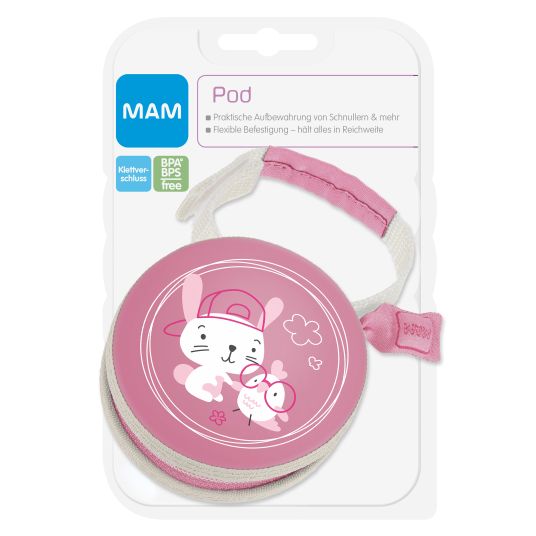 MAM Pacifier bag - Bunny - Pink