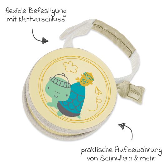 MAM Pacifier bag - Turtle - Yellow