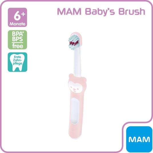 MAM Toothbrush for babies Baby's Brush - Pink