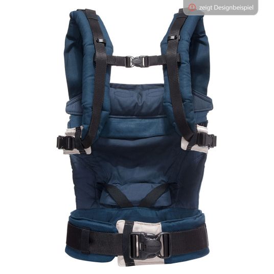 manduca Baby Carrier First - Soft Check - bellybutton - Sand