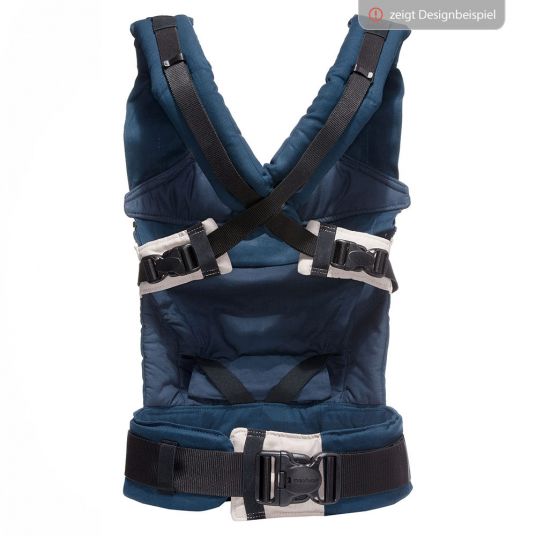 manduca Baby Carrier First - Soft Check - bellybutton - Sand
