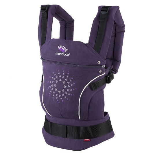 manduca Baby Carrier Pure Cotton Limited Edition - Purple Darts