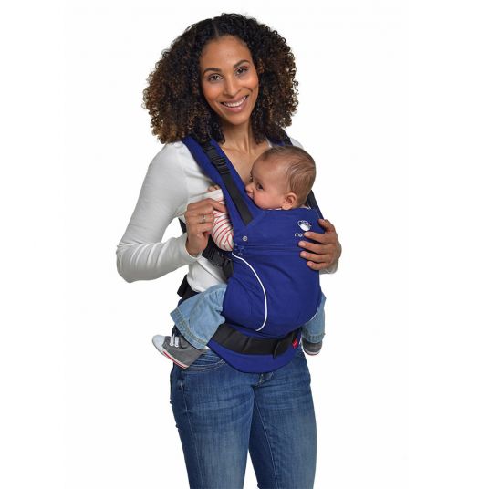 manduca Baby Carrier Pure Cotton Premium Bundle - Royal Blue