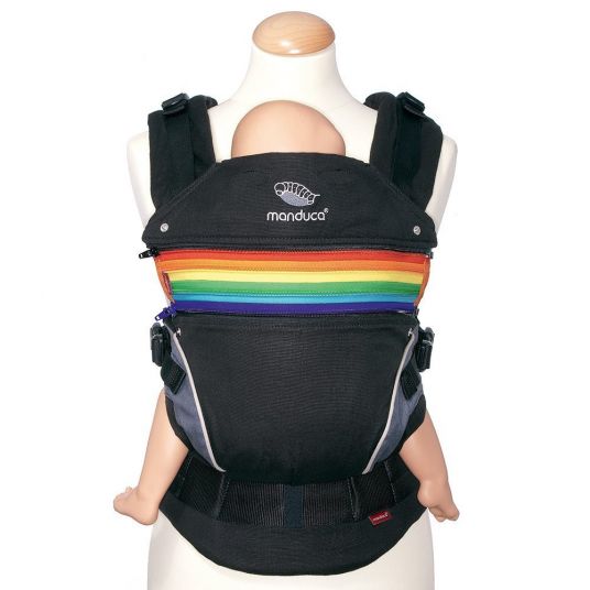 manduca Babytragen Einsatz Zipln Zipper - Rainbow