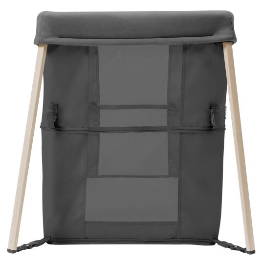 Maxi-Cosi 2-in-1 travel cot Iris for newborns & toddlers incl. mattress & travel bag only 5.96 kg light - Beyound - Graphite Eco