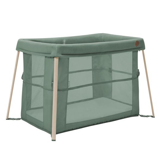 Maxi-Cosi 2-in-1 travel cot Iris for newborns & toddlers incl. mattress & travel bag only 5.96 kg light - Beyound - Green Eco
