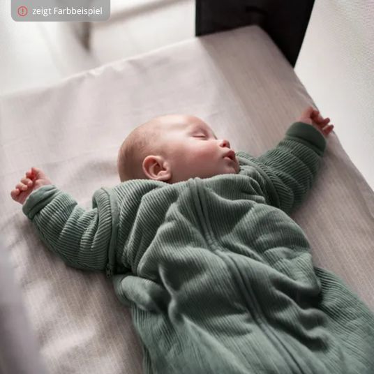 Maxi-Cosi Lettino da viaggio 2 in 1 Iris per neonati e bambini, con materasso e borsa da viaggio, leggero solo 5,96 kg - Beyound - Green Eco